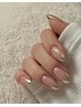 ハンド【ミラーフレンチ】人気フレンチデザイン