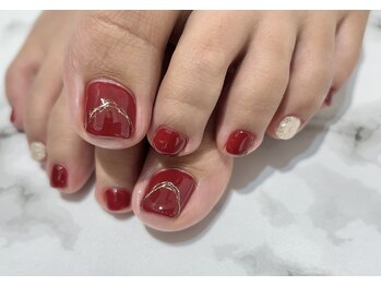 マーノ 津田沼ビート店/フットレッドネイル