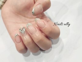オフィスピンク×透明感×ハート