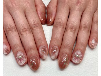 アイラッシュアンドネイル ブルーミン(Bloomin)/フラワーネイル