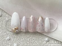 エヌエープラスネイル 新小岩店(Na+nail)/【定額】大人ニュアンス/2026春