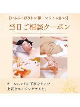 エステサロン さくら 川越店の写真/【お顔のあれもこれも気になる方/何をしたら良いか分からない方必見!!】選べるオーダーメイドフェイシャル