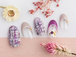 ツイードネイル☆