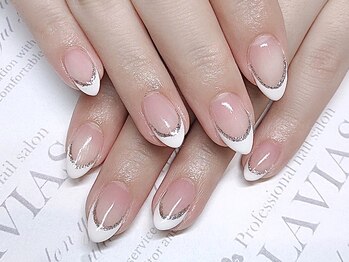 プロフェッショナル ネイルサロン ラヴィアス(LAVIAS)/【ジェル】フレンチ