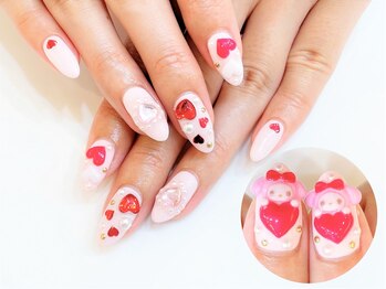 ネイルコレクション ピンク(Nail Collection Pink)/ジェル放題＋キャラ♪マイメロ