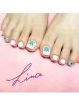 リマ(Lima)/エスニック風フットネイル