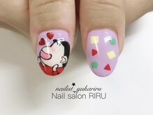 リル(RIRU)/キャラクターネイル/痛ネイル