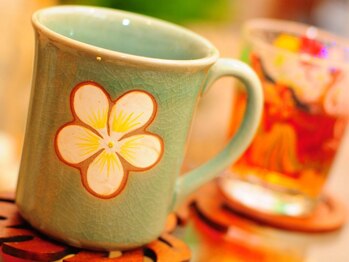 ハワイアンフォレストSpa マーケットスクエア川崎店/施術後は暖かいハーブティー♪