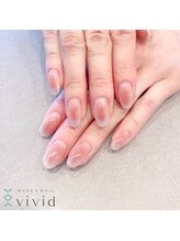 メイクプラスネイル ヴィヴィッド(MAKE+NAIL vivid)/持ち込みデザイン♪