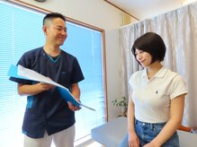 ぱるむ八幡西美容整体院/☆丁寧に体の状態を説明します☆