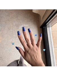 one color nail