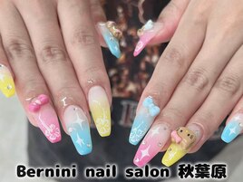 秋葉原ネイル/手描きネイル/銀座