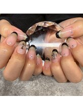 ペッシュブルーム 梅田(Peche Bloom)/キラキラネイル ちゅるんネイル