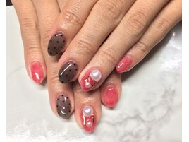 シースルー＆ファーネイル☆6980