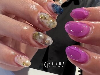 アンネ 梅田 GRACE店(ANNE)/アシメネイル