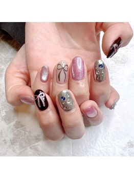 ラティアム 鈴鹿店(LaTiam)/リボンネイル♪