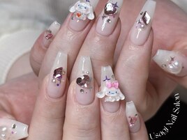 春かわいいネイル