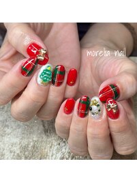 クリスマスネイル