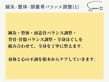 ソウノ 御茶ノ水(Souno)/鍼灸・整体・頭蓋骨の調整(1)