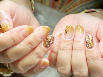 ネイルサロン アージュ(Nail Salon A jyu)の写真/毎月新作デザインが登場♪トレンドを取り入れたアート×豊富なカラーで、キレイ～個性派まで幅広くご提案◎