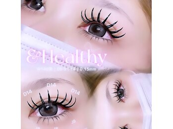 ミリミリ(milimili)/アンドヘルシー×下マツエク