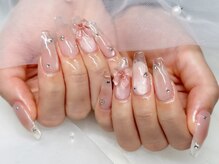 オーロラ アメ村店(AURORA)/ワンホンクリアネイル