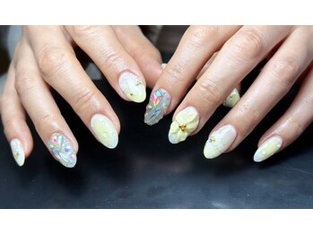 アミネイル 中野(Ami Nail)/ワンホンガーリーネイル