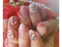 ネイルスペースワン(nail space one)の雰囲気（お客様ネイル♪シンプル美フォルム♪）