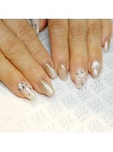 ルクール(Le Coeur)/ホワイトクリスマスネイル