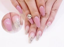 ネイルコレクション ピンク(Nail Collection Pink)/スカルプ放題♪Ｖカットビジュ