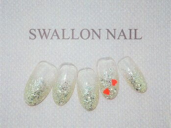 スワロンネイル(SWALLON NAIL)/１・２月　定額ネイル