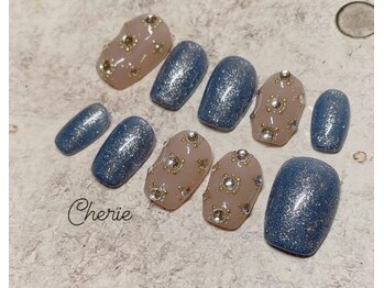 シェリエ(Cherie)/【order】ビジューネイル
