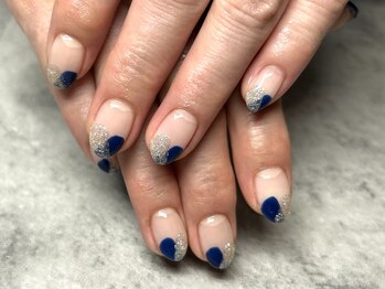 ジュリネイル(JULIE NAIL)/ぬりかけニュアンスネイル♪