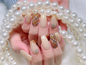 ナナアンドコー(Nana&Co.)/冬ネイル、チェックネイル
