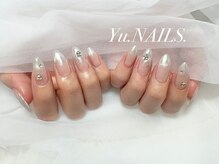 ユーネイルズ 恵比寿(Yu.NAILS.)/春ネイル◎マグオーロラグラデ