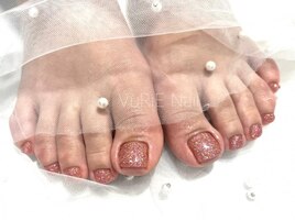 ラメワンカラー