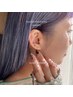 人気no1ニュアンスdesignコース×耳つぼジュエリー12粒¥11,000