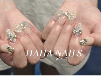 ハハ(HAHA)/水色系デザイン　￥7980