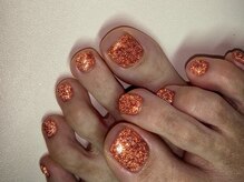 ルカ 原宿(lux)/フットネイル　マグフラ