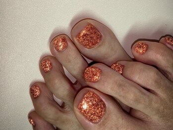 ルカ 原宿(lux)/フットネイル　マグフラ