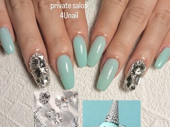 フォーユーネイル(4U nail)/ティファニーブルー