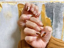 キキネイル 二子玉川(kikinail)/べっ甲フレンチネイル