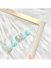 アンドラッシュネイル(&Lash nail)/フットネイル10本デザインコース