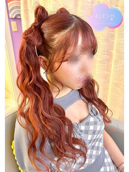 アルム(ALEUM.)/誰よりも目立つ推し活ヘア！