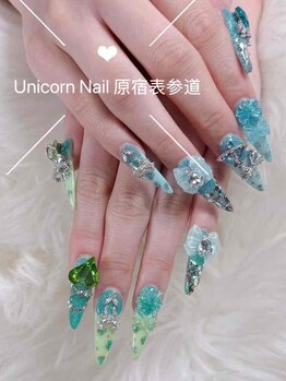 ユニコーンネイル 原宿表参道(unicorn nail)の写真/【当店人気No.1 】チップ長さだし☆お持ち込みデザイン120分やり放題¥13,500