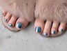【FOOT nail】＼足先から気分を上げる／ジェルone color＊初回¥6,200→¥5,580