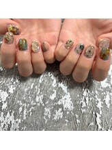 エムスタイル(Mstyle)/【ハンド】エスニックネイル