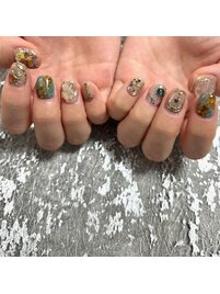 【ハンド】エスニックネイル