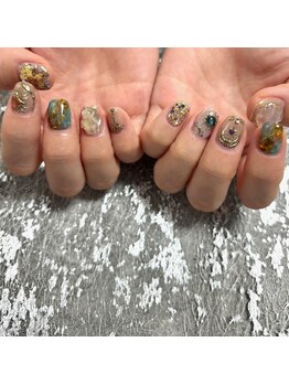 エムスタイル(Mstyle)/【ハンド】エスニックネイル