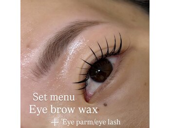 アモリア(AMORIA)/マツエク+アイブロウWax